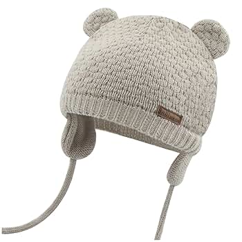 Amazon.com: Duoyeree Kids Baby Hat Soft Warm Cable Knit